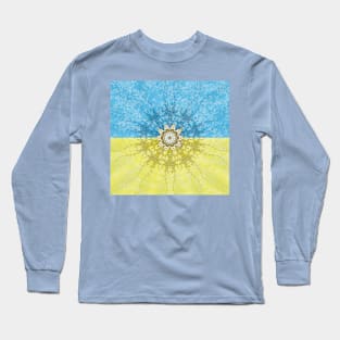 Yellow and blue mystical Long Sleeve T-Shirt